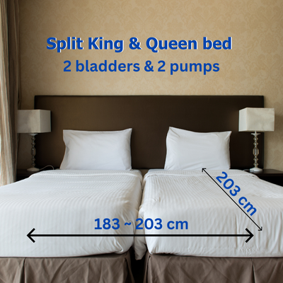 Split King / Queen Bedezy Mattress Lifter Kit