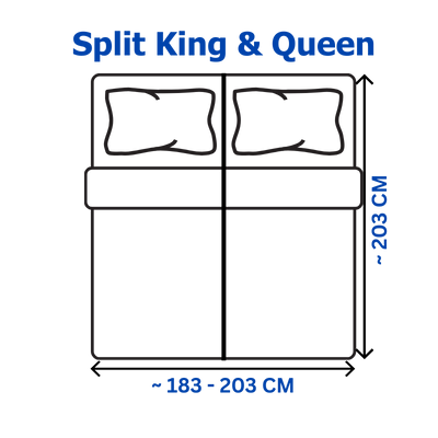 Split King / Queen Bedezy Mattress Lifter Kit